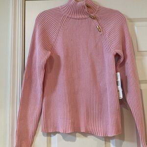 Ralph Lauren Pink Ribbed Sweater